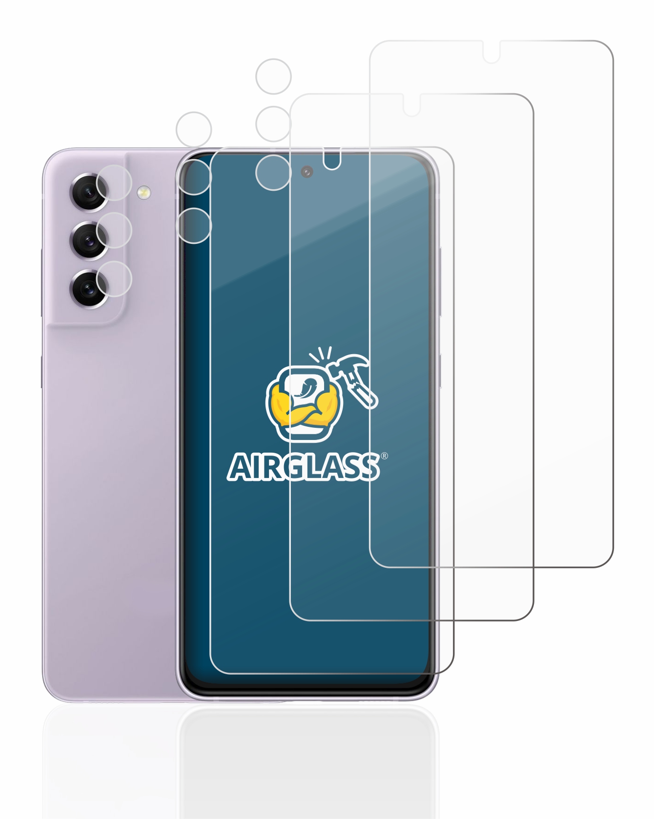 Schutz Glas Folie für Samsung Galaxy S20 S21 S22 S23 S24 - Zdjęcie 77 z 147