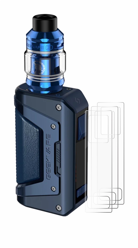 Image of the device GeekVape Aegis Legend 2 L200 with a wide variety of screen protectors.