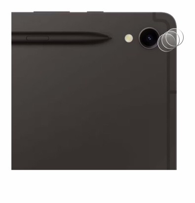 Image of the device Samsung Galaxy Tab S9 WiFi (ONLY Camera Lens) with a wide variety of screen protectors.
