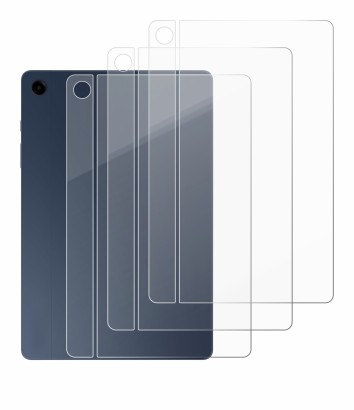 Abbildung des Geräts Samsung Galaxy Tab A9 Plus WiFi (Rückseite) mit einer Vielzahl des Displayschutzes.