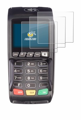 Imagen del dispositivo ingenico Desk/3500 con una amplia variedad de protectores de pantalla.