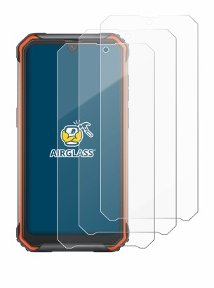 Immagine del dispositivo Blackview BV7200 con un'ampia varietà di protezioni per lo schermo.