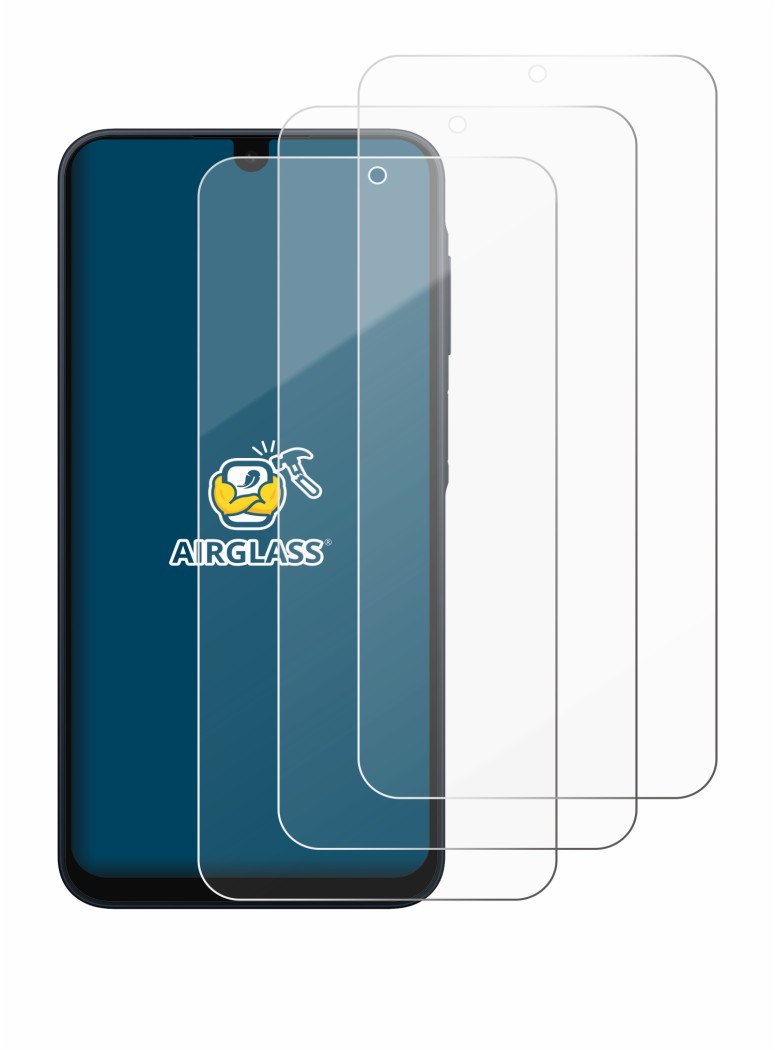 Imagen del dispositivo Samsung Galaxy A16 5G con una amplia variedad de protectores de pantalla.