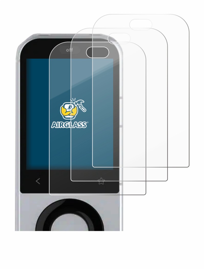 Image de l'appareil Sofabaton X2 avec une grande variété de protections d'écran.