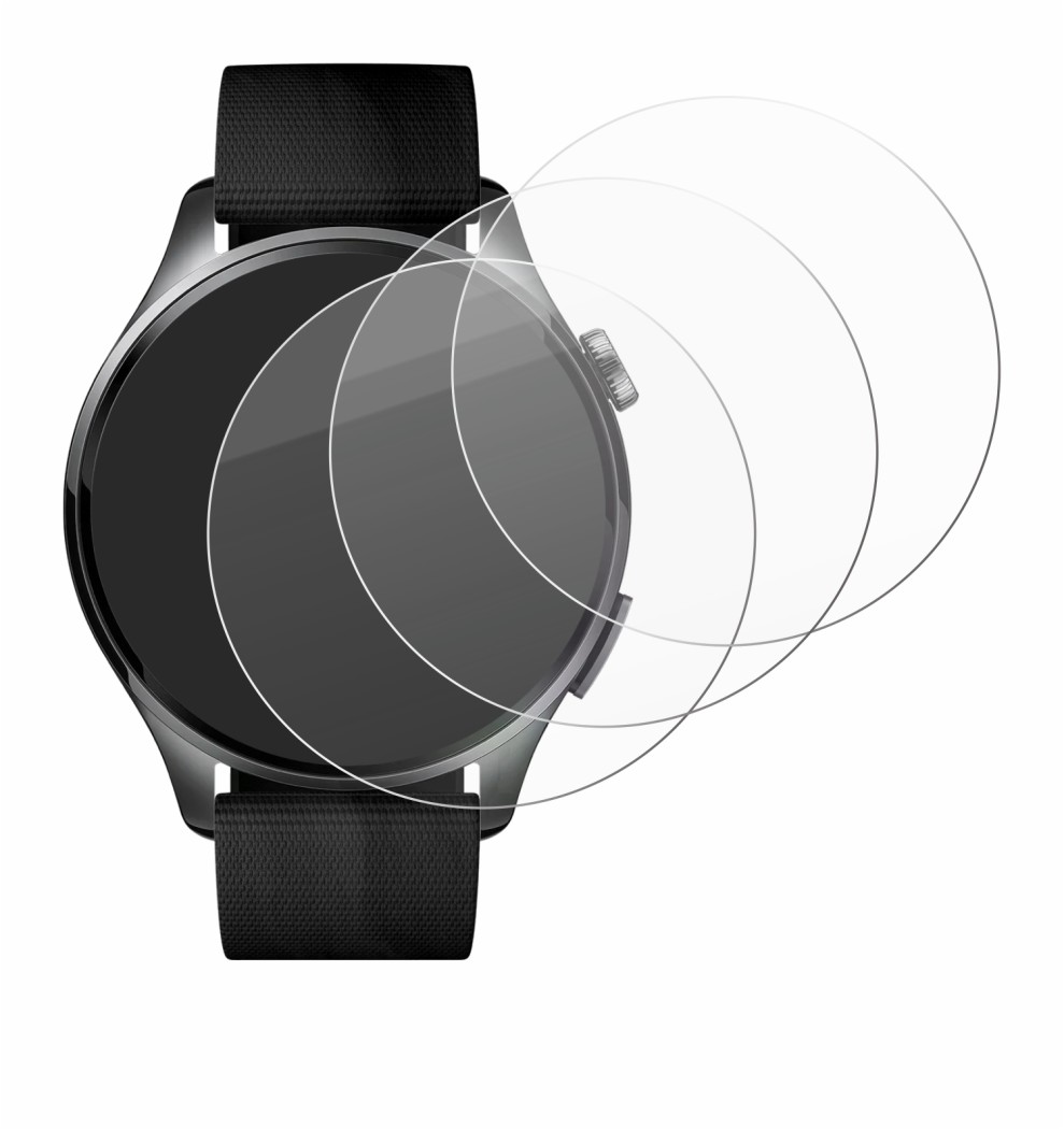 Image de l'appareil Xiaomi Watch 5 (47 mm) avec une grande variété de protections d'écran.
