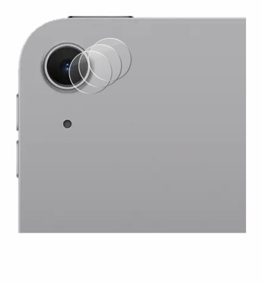 Immagine del dispositivo Apple iPad Air 13" M4 2026 (SOLO Fotocamera) con un'ampia varietà di protezioni per lo schermo.