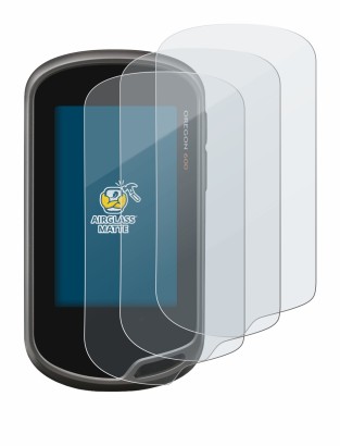 Image of the device Garmin Oregon 600 with a wide variety of screen protectors.