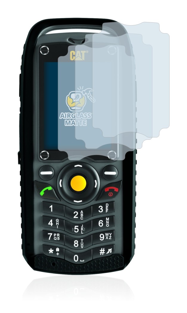 Imagen del dispositivo Caterpillar Cat B25 con una amplia variedad de protectores de pantalla.