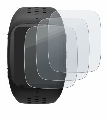 Abbildung des Geräts Polar M430 mit einer Vielzahl des Displayschutzes.