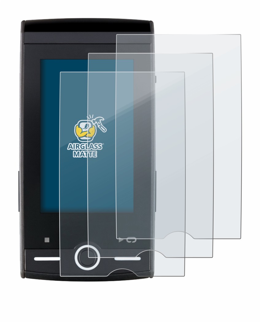 Imagen del dispositivo Sigma ROX 12.0 Sport con una amplia variedad de protectores de pantalla.