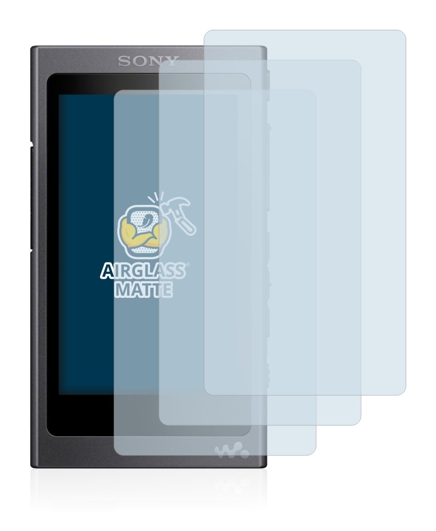 Imagen del dispositivo Sony Walkman A40 con una amplia variedad de protectores de pantalla.