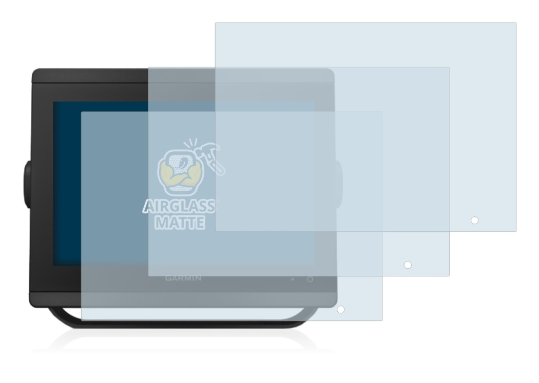 Abbildung des Geräts Garmin GPSMAP 8410xsv mit einer Vielzahl des Displayschutzes.
