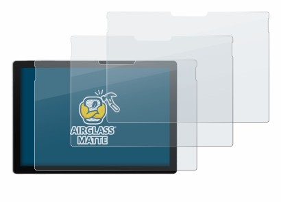 Image de l'appareil Microsoft Surface Pro 7 avec une grande variété de protections d'écran.