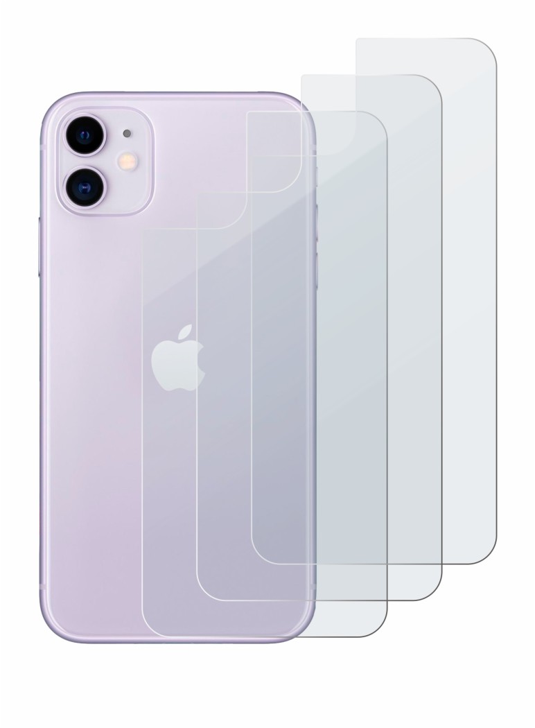 Imagen del dispositivo Apple iPhone 11 (Trasero) con una amplia variedad de protectores de pantalla.