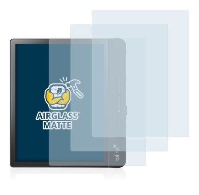 Image de l'appareil Tolino Epos 2 avec une grande variété de protections d'écran.