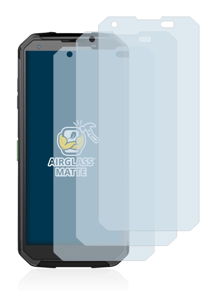 Imagen del dispositivo Blackview BV9500 Plus con una amplia variedad de protectores de pantalla.