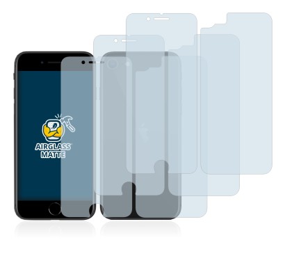 Imagen del dispositivo Apple iPhone SE 2 2020 (Frontal+Trasero) con una amplia variedad de protectores de pantalla.