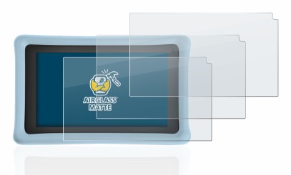 Abbildung des Geräts Pebble Gear 7" Kids Tablet mit einer Vielzahl des Displayschutzes.