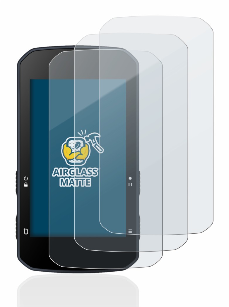 Imagen del dispositivo Bryton Rider 750 con una amplia variedad de protectores de pantalla.