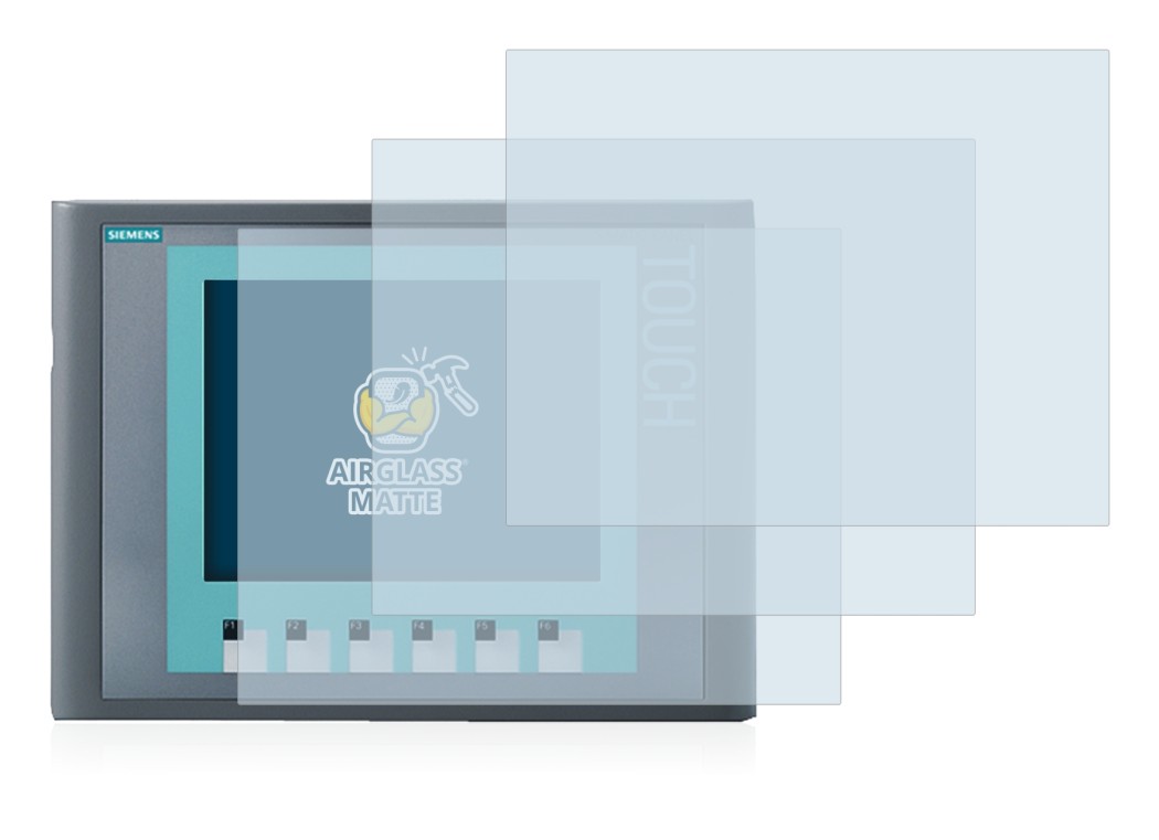 Immagine del dispositivo Siemens Simatic HMI KTP 600 Basic Color PN con un'ampia varietà di protezioni per lo schermo.