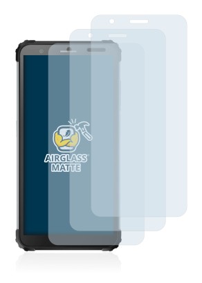 Abbildung des Geräts Blackview BV6600 Pro mit einer Vielzahl des Displayschutzes.