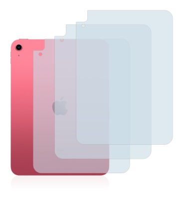 Image de l'appareil Apple iPad 10.9" WiFi 2022 (Arrière, 10ème Gen.) avec une grande variété de protections d'écran.