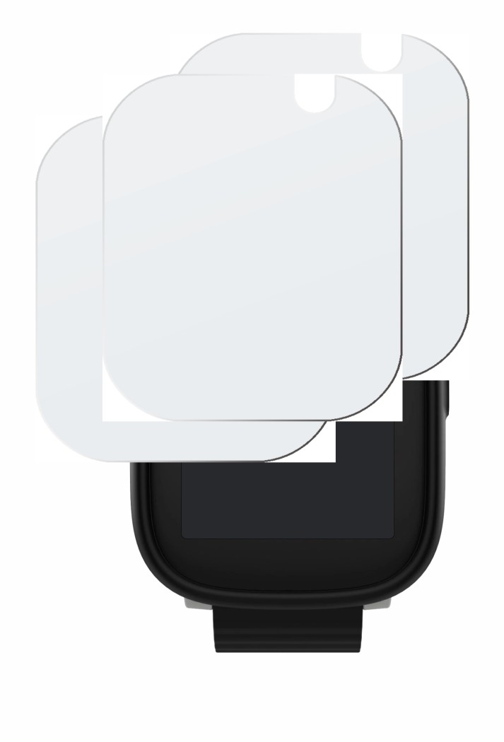 Immagine del dispositivo Xplora X6 Play 2022 (1a generación) con un'ampia varietà di protezioni per lo schermo.