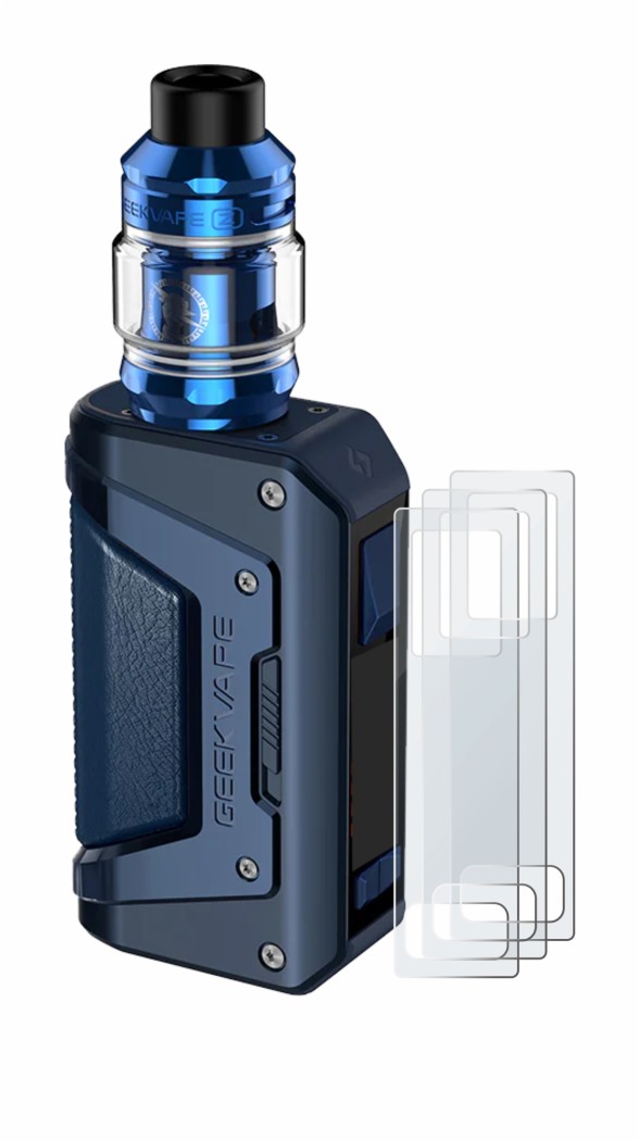 Image of the device GeekVape Aegis Legend 2 L200 with a wide variety of screen protectors.