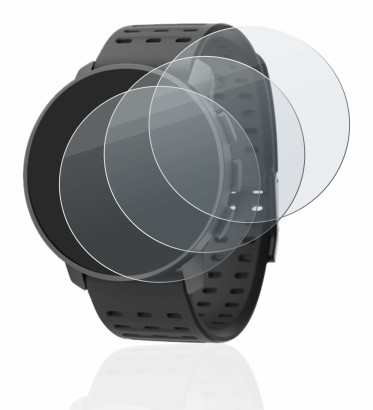 Abbildung des Geräts Suunto 9 Peak Pro mit einer Vielzahl des Displayschutzes.