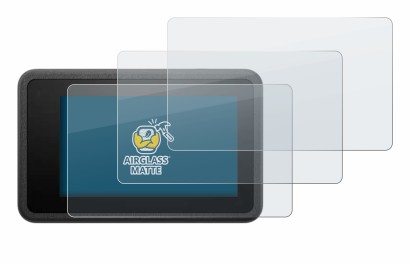 Image of the device DJI Osmo Action 4 with a wide variety of screen protectors.