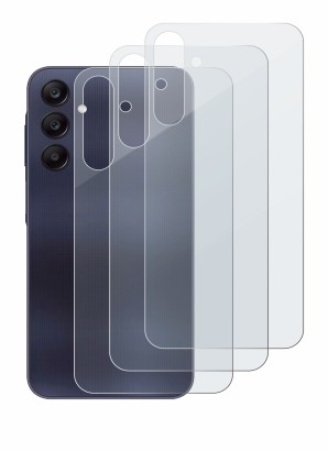 Image of the device Samsung Galaxy A25 5G (Back) with a wide variety of screen protectors.