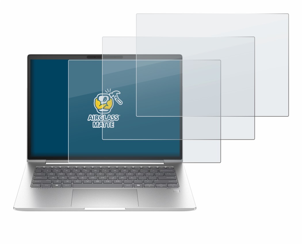 Image de l'appareil HP EliteBook 640 G11 avec une grande variété de protections d'écran.