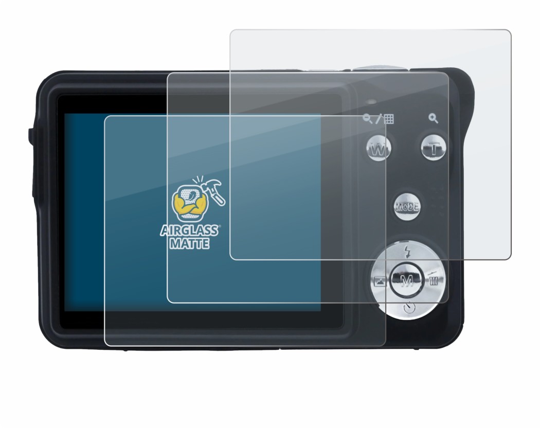 Image of the device Rollei Compactline 880 with a wide variety of screen protectors.