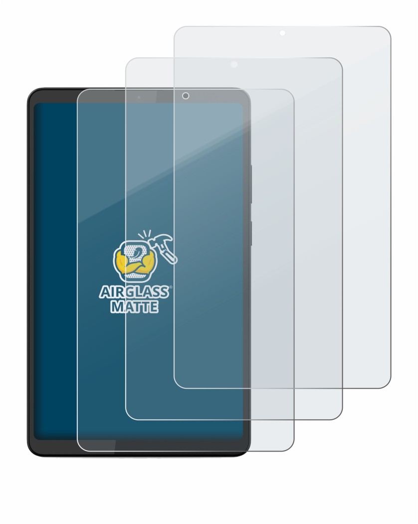 Image of the device Lenovo Tab K9 with a wide variety of screen protectors.