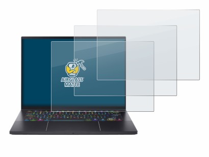 Image de l'appareil Acer Predator Triton 14 AI avec une grande variété de protections d'écran.