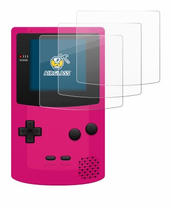 Image of the device Nintendo Gameboy Color with a wide variety of screen protectors.