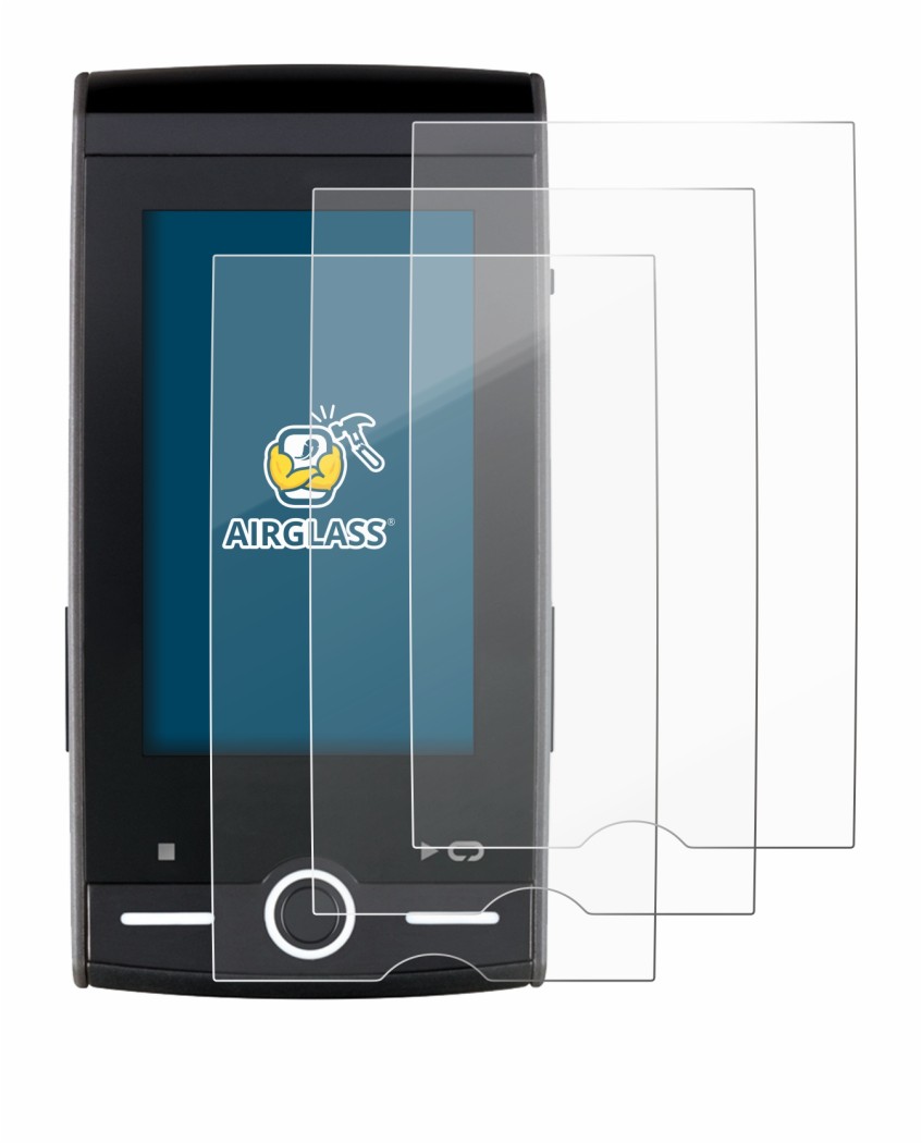 Imagen del dispositivo Sigma ROX 12.0 Sport con una amplia variedad de protectores de pantalla.