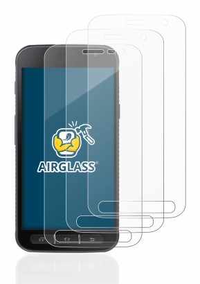 Image of the device Samsung Galaxy XCover 4s with a wide variety of screen protectors.