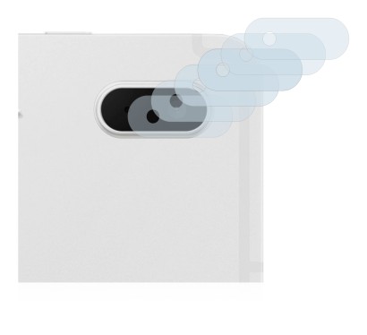 Immagine del dispositivo Samsung Galaxy Tab S7 FE (SOLO Fotocamera) con un'ampia varietà di protezioni per lo schermo.