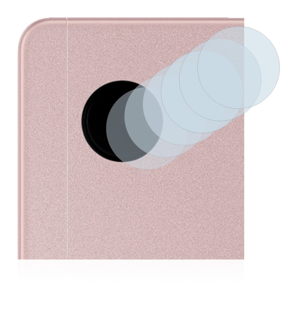 Abbildung des Geräts Samsung Galaxy Tab A8 LTE (NUR Kameraschutz) mit einer Vielzahl des Displayschutzes.