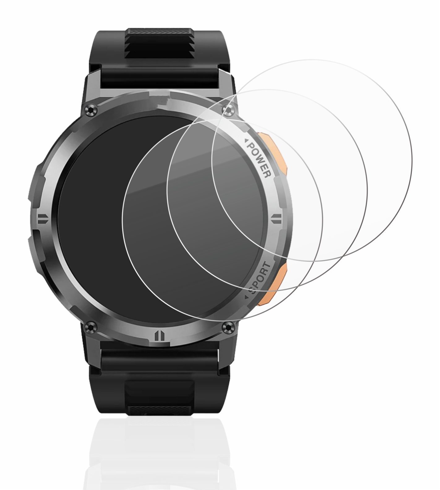 Schutzfolie für Apple Garmin Xplora Samsung Suunto Huami - Zdjęcie 50 z 202