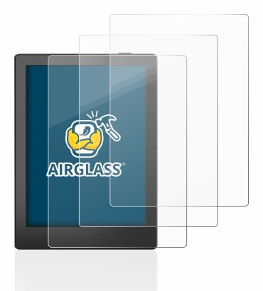 Abbildung des Geräts Boox Poke 5 mit einer Vielzahl des Displayschutzes.