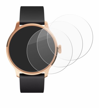 Image de l'appareil Withings ScanWatch Light avec une grande variété de protections d'écran.