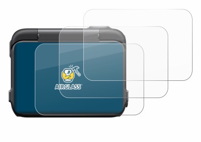 Abbildung des Geräts Insta360 Ace Pro mit einer Vielzahl des Displayschutzes.