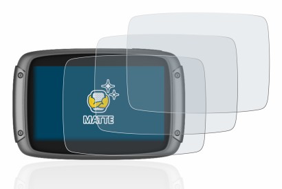 Abbildung des Geräts TomTom Rider 550 mit einer Vielzahl des Displayschutzes.