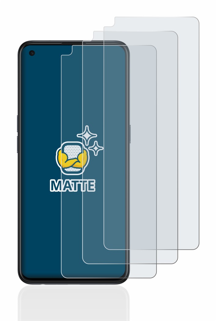 Immagine del dispositivo Oppo Find X3 Lite con un'ampia varietà di protezioni per lo schermo.