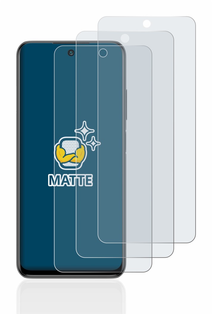 Image of the device Xiaomi Redmi Note 10 5G with a wide variety of screen protectors.