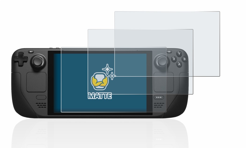 6x BROTECT Matte Film de protection d'écran mat pour Valve Steam