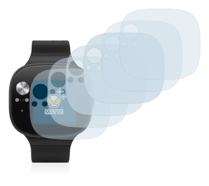Immagine del dispositivo ASUS Vivowatch BP con un'ampia varietà di protezioni per lo schermo.