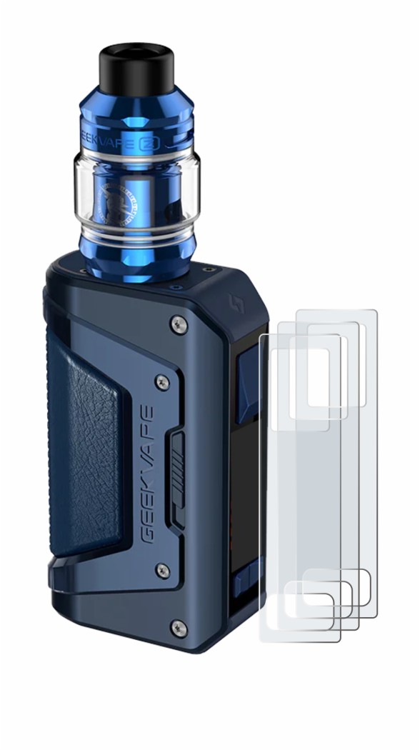 Image of the device GeekVape Aegis Legend 2 L200 with a wide variety of screen protectors.